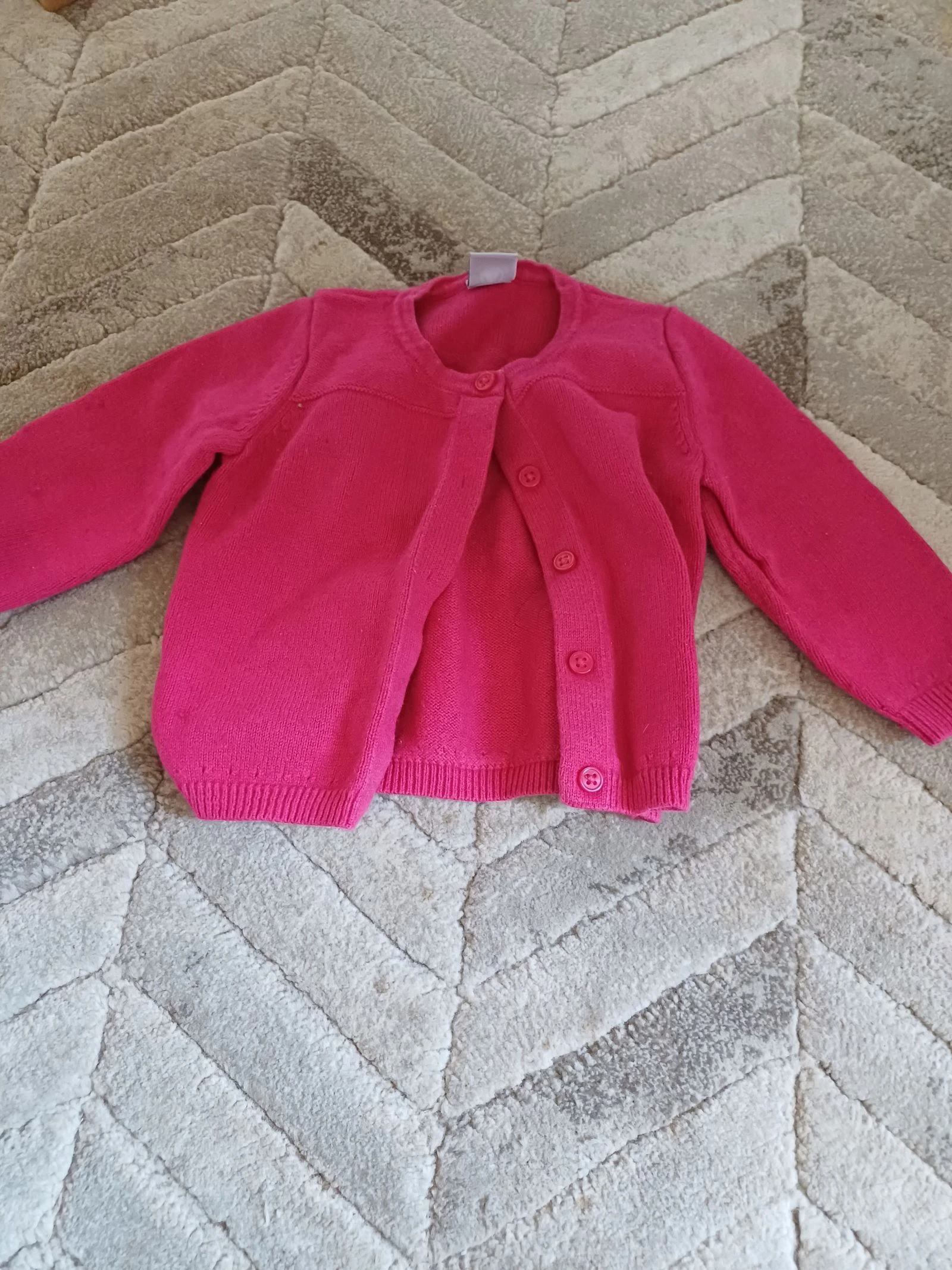 Veste fille rose 
